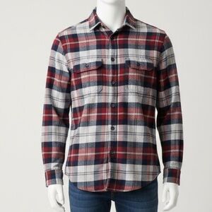 Goodfellow & Co Red and Blue Plaid Shirt